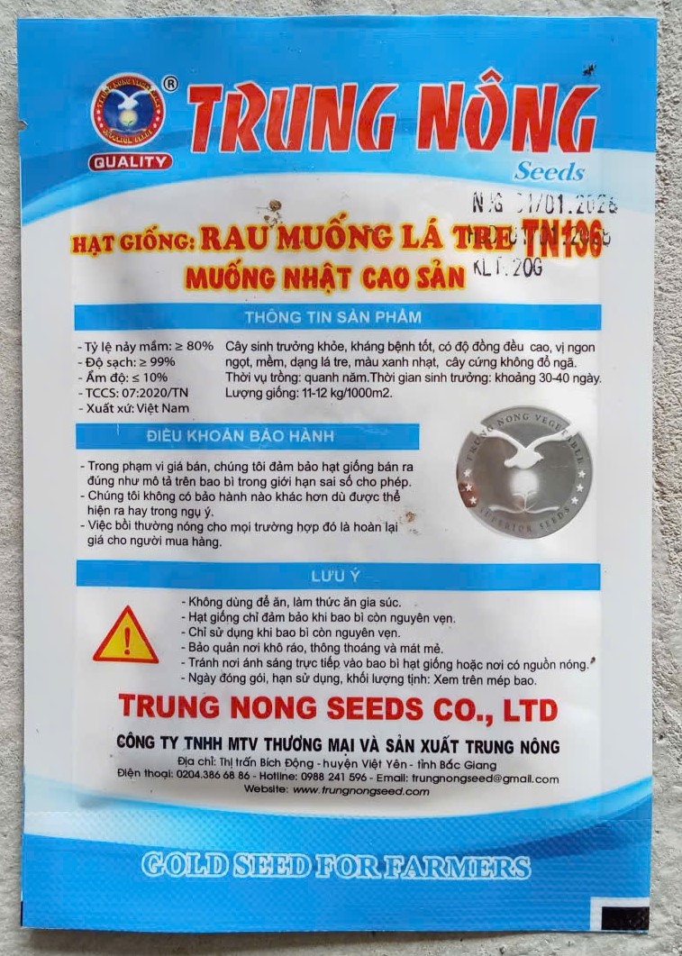 Rau Muống Lá Tre TN136