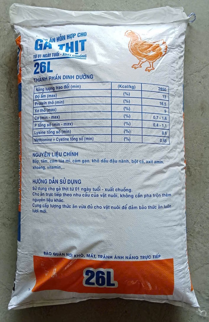 Cám Viên 26L / Lẻ 14k/kg