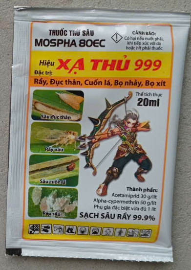 XẠ THỦ 999 ( Rầy, sâu đục thân )