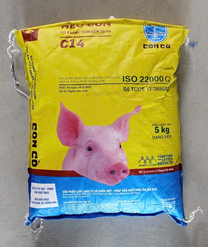 Cám C 14 ( Túi ) / Lẻ 24k/kg