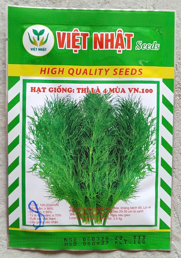 Thì Là 4 Mùa VN.100 - VIỆT NHẬT Seeds