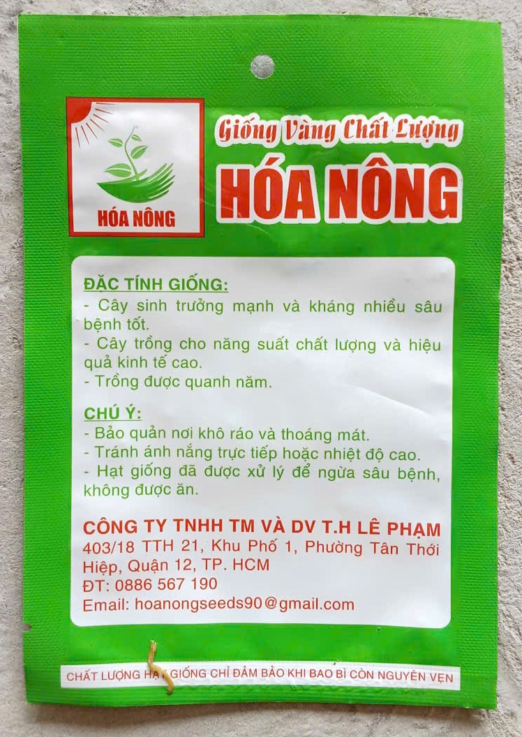 Cà Pháo Trắng HN 35 - Hóa Nông ( Gói )