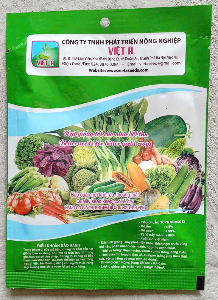 Bí Ngọn VA.308 (Ngọn siêu mập) - Việt Á Seeds
