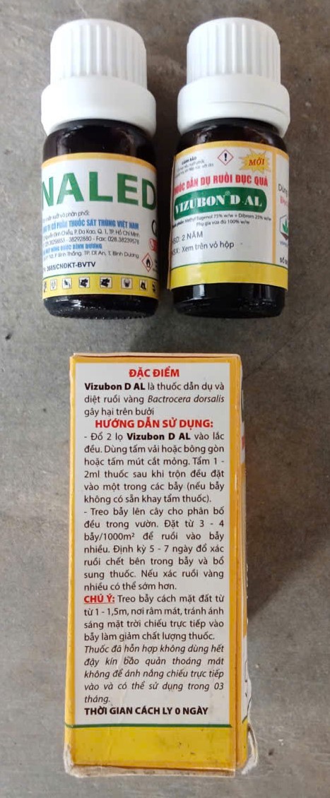 VIZUBON D AL ( Dẫn dụ ruồi đục quả )