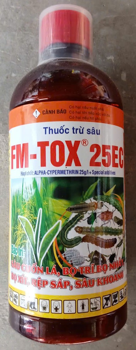 FM-TOX 25EC ( Cuốn lá, bọ trĩ, bọ nhảy )