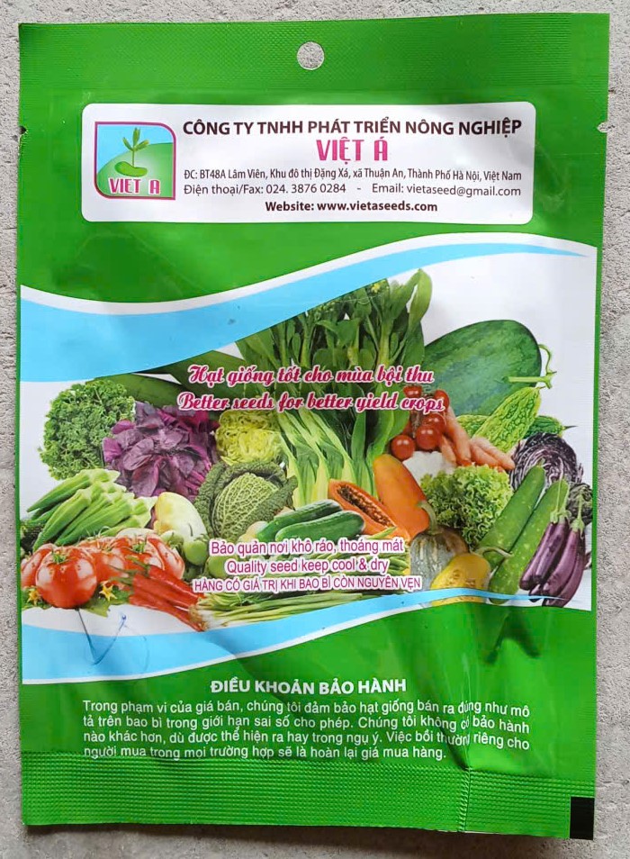 Đậu bắp xanh Ấn Độ VA.079 - VIỆT Á SEEDS