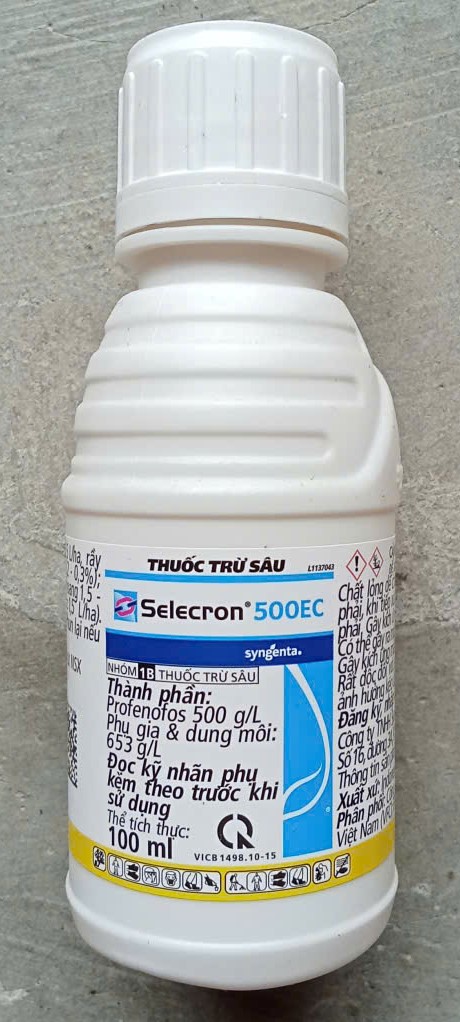 Selecron® 500EC ( Cuốn lá, rầy, rệp, trĩ, nhện )