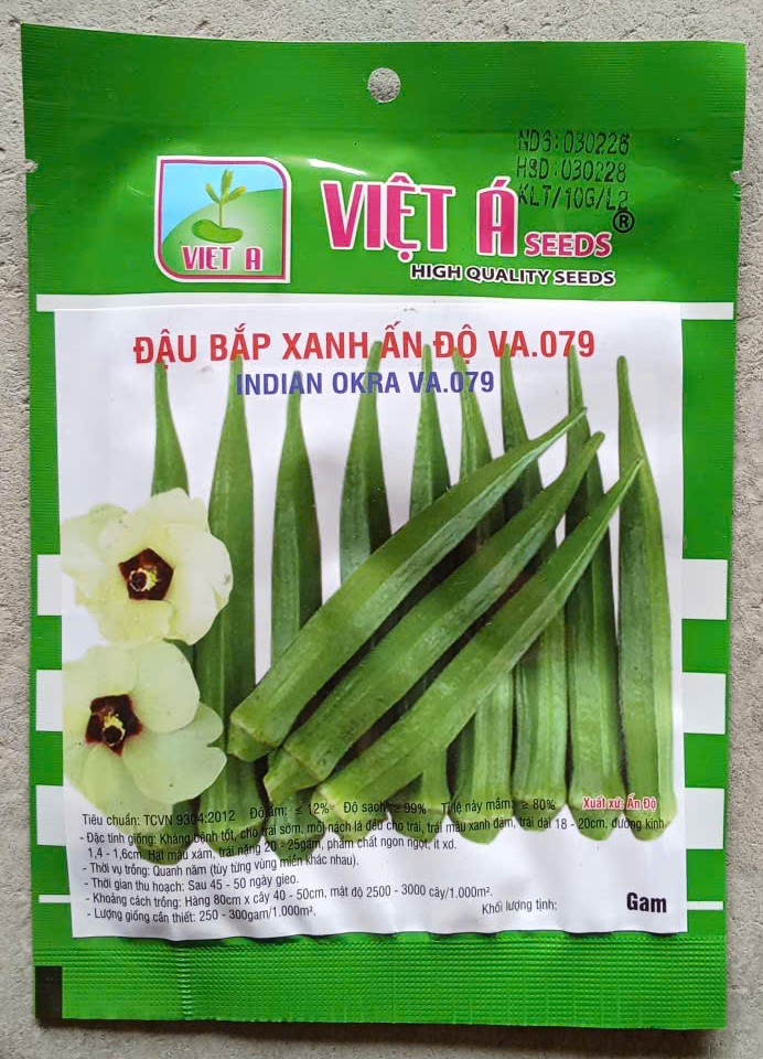 Đậu Bắp Xanh Ấn Độ VA.079