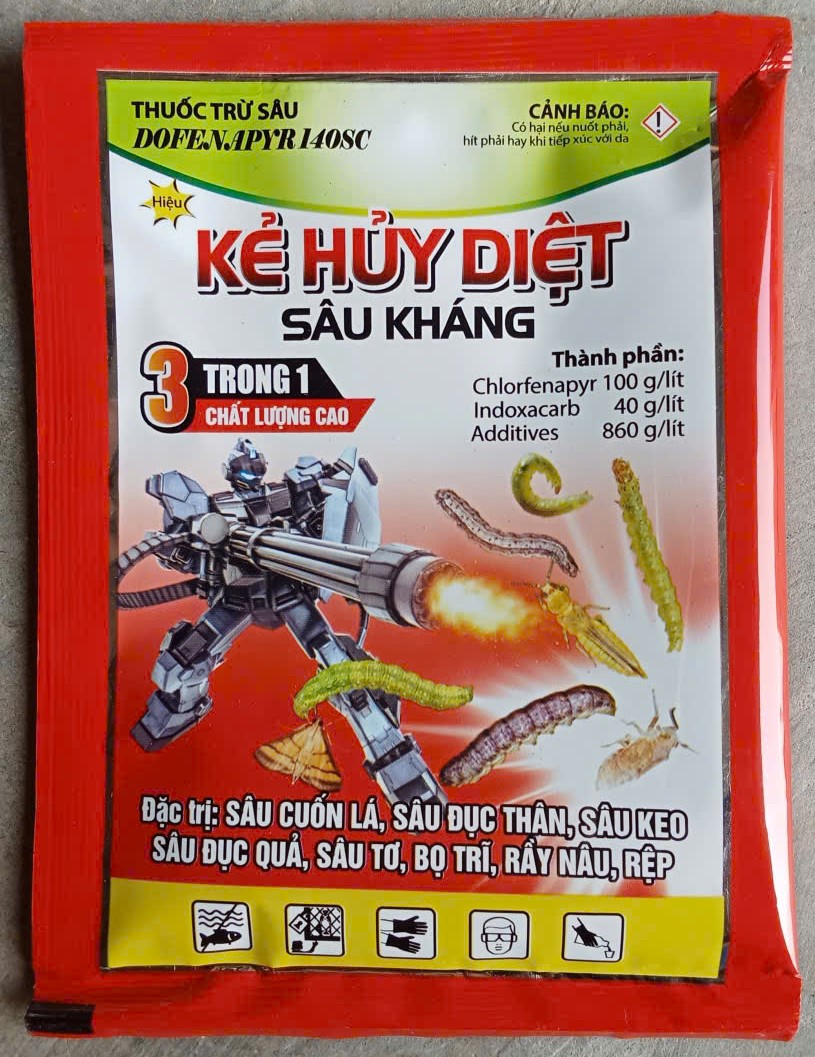 Kẻ Hủy Diệt ( Đục thân, Cuốn lá, bọ trĩ, rầy, rệp )