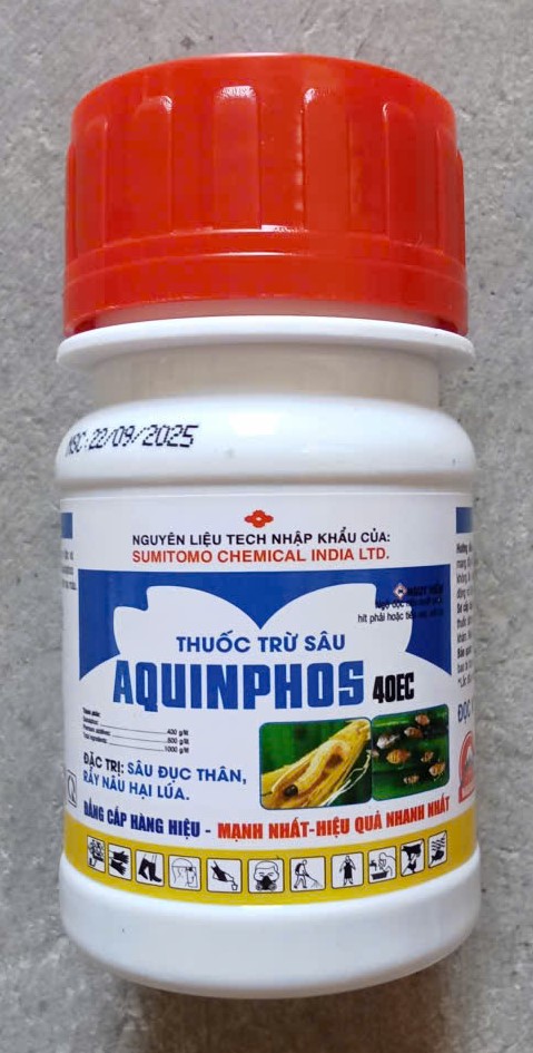 AQUINPHOS 40EC ( Đục Thân, Cuốn Lá )