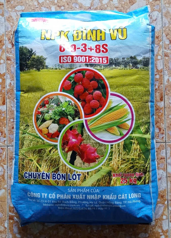 NPK Đình Vũ 6-9-3+8S ( 230k )