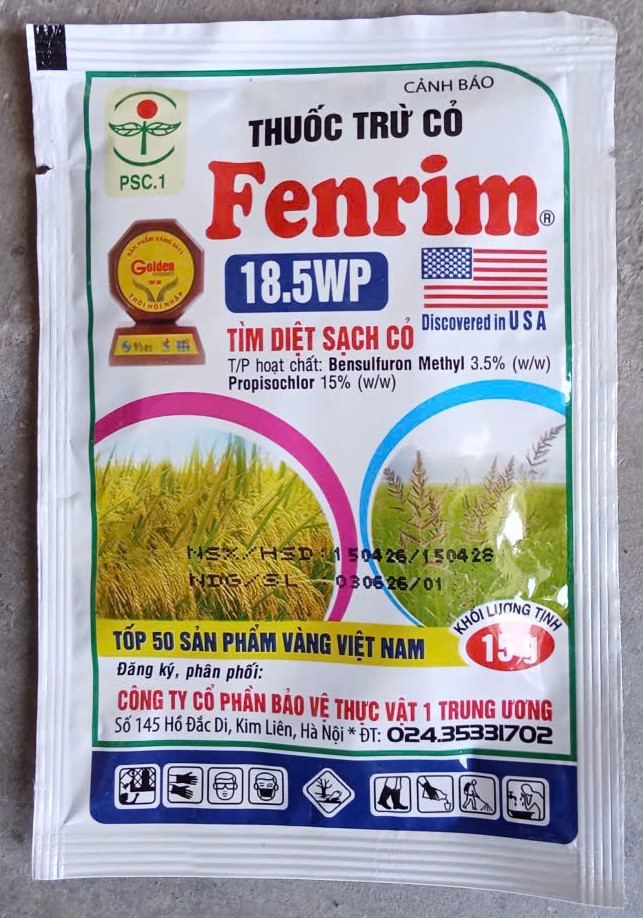 Fenrim® 18.5WP (Thuốc trừ cỏ)