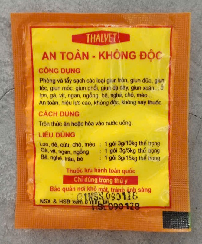 TẨY GIUN SÁN