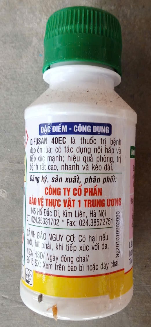 Difusan 40EC Lọ ( Đạo ôn lá, cổ bông )